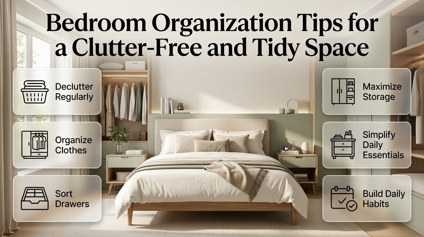 Bedroom Organization Tips