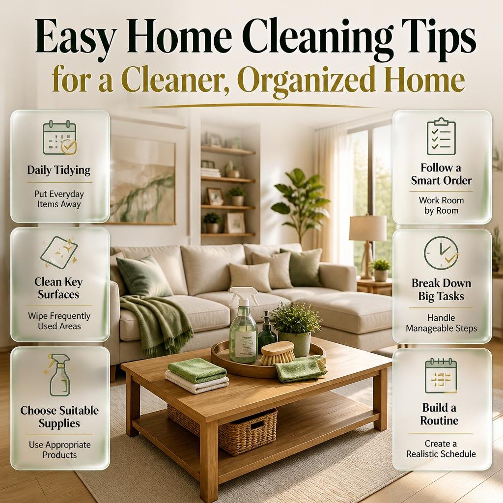 Easy Home Cleaning Tips