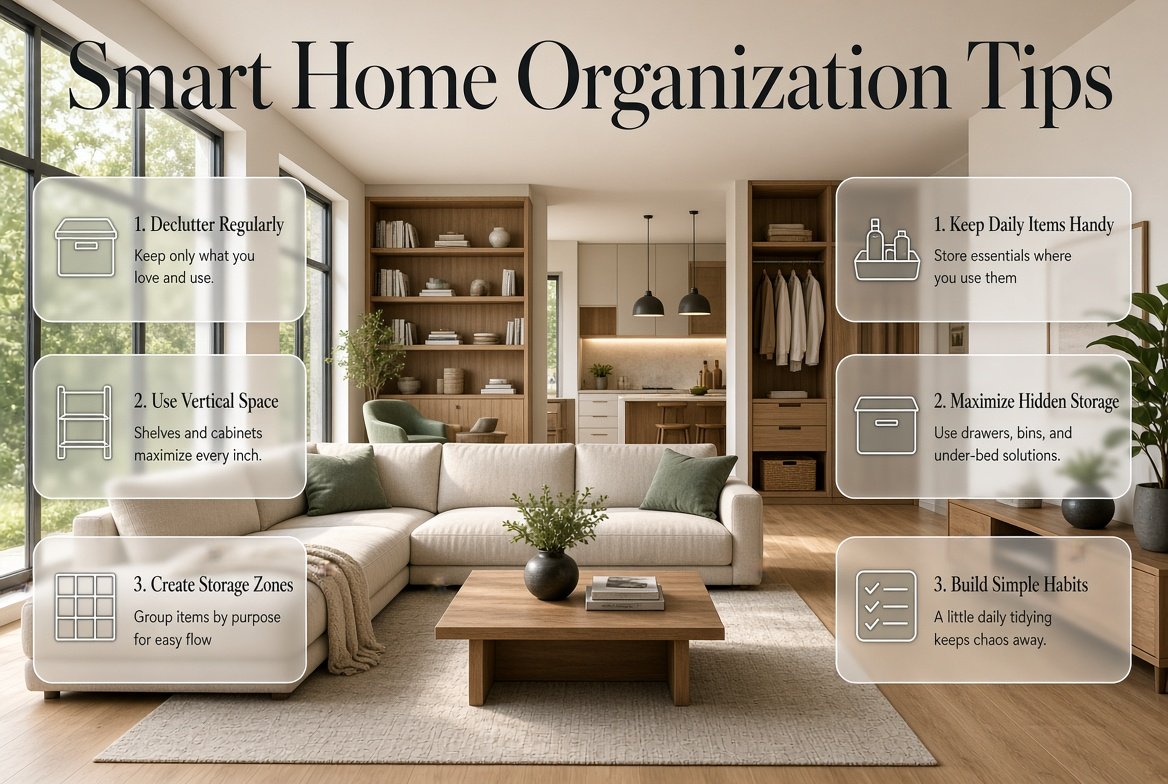 Smart Home Organization Tips